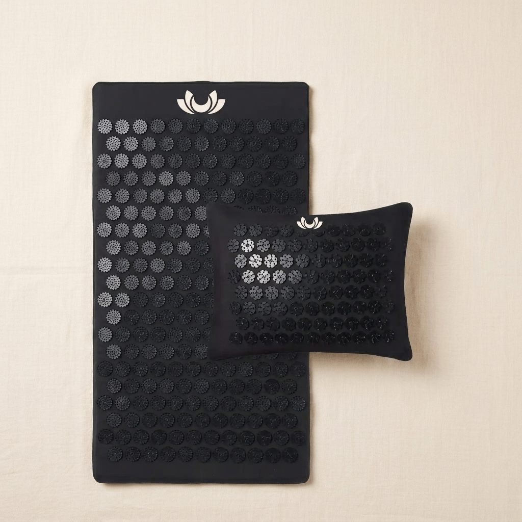 Le Set Rituel · Tapis & Coussin d'acupression — packshot